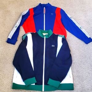 Lacoste Track Jackets size XXL bundle.